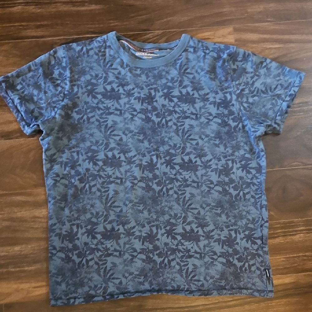 Jack & Jones Navy Blue Crewneck Shirt